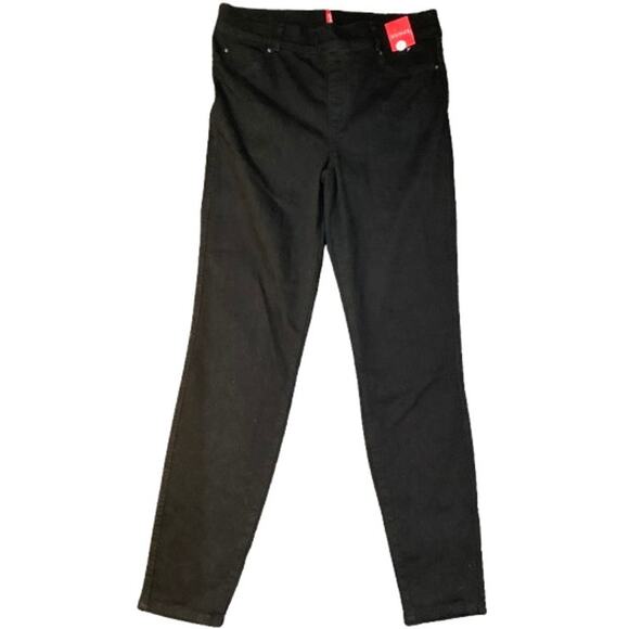 Spanx NWT Women's Black Skinny Pants XL Tall - Minimalist, Sleek, Comfortable - Picture 1 of 7